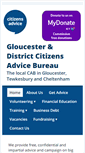 Mobile Screenshot of gloucestercab.org.uk